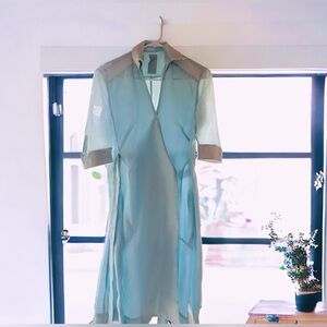 Dosica Kotur Saks Powder Blue Wrap.